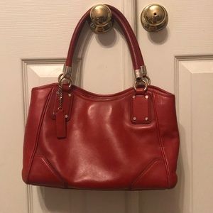 Cole Haan red handbag